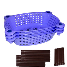 Multipurpose Plastic Storage Rack Organiser, Diwali - 3 pcs - Justgrabit Inc.
