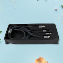 JK 3 in 1 Multi Super Fast Charging Cable (1 Pc / 1200 MM) - justgrabit.in | Just Grab It