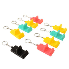 Plastic 2 - in - 1 Mobile Stand Keychain (9 Pc) - justgrabit.in | Just Grab It