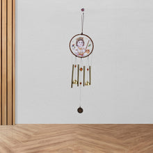 Krishna Medallion Dream Catcher Wind Chime Pendant Wall Hanging - Spiritual Home - justgrabit.in | Just Grab It