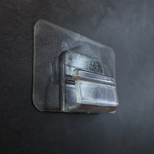 Heavy - Duty Transparent Wall Hook with Seamless Adhesive Backing (1 Pc) - justgrabit.in | Just Grab It