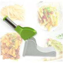 Virgin Plastic French Fry Chipser, Potato Chipser / Potato Slicer with Container - Justgrabit Inc.