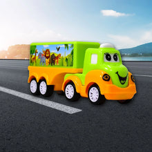 Small Green and yellow Toy Truck. - Justgrabit Inc.