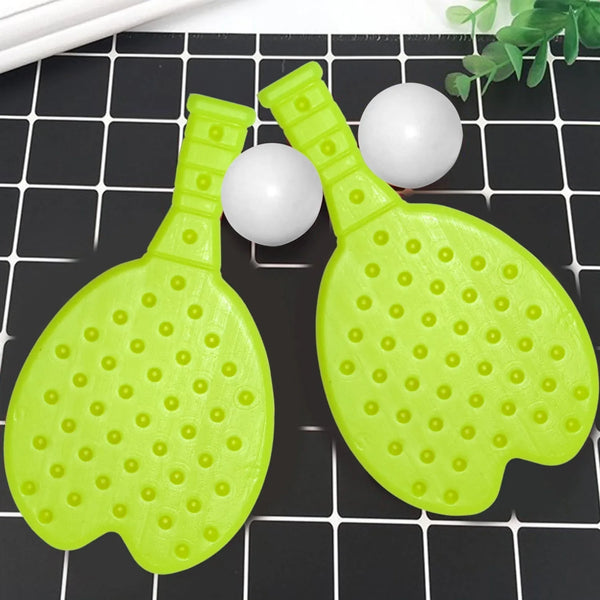 Table Tennis Racquet with Ball Perfect Kids Toy and Game Accessories - Justgrabit Inc.