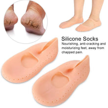 Anti Crack silicone Gel Foot Protector Moisturising Socks - Justgrabit Inc.