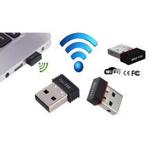 Wireless Mini Wi - Fi Network Adapter with Driver CD for Computer & Laptop - justgrabit.in | Just Grab It