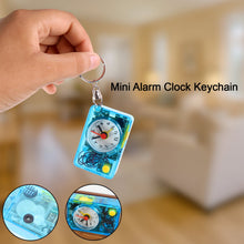 Mini Alarm Clock Keychain – 1PC Portable Quartz Analog Clock Key Ring - justgrabit.in | Just Grab It