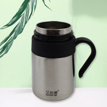 Stainless Steel Mug / Bottle Vacuum Insulated Cup With Handle & Small Cup, Tumbler (420 ML) - justgrabit.in | Just Grab It