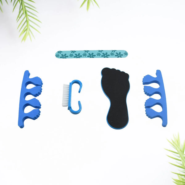Personal Foot Care 5 Pc Tool Kit Pedicure Accessories Kit Personal Tool Kit Reusable Kit - justgrabit.in | Just Grab It