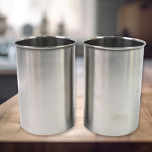 Stainless Steel Airtight Containers with See Through Lid (2 Pc Set / 1000 ML) - justgrabit.in | Just Grab It
