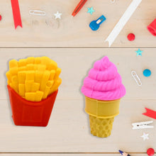 3D Food Fancy & Colorful Erasers – Cute Novelty Eraser Set for Kids & School Prize (1 Set / Mix Design & Color) - Justgrabit Inc.