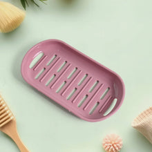 Multipurpose Plastic Soap Dish with Transparent Dust - Proof Lid, Sabudani (1 Pc) - Justgrabit Inc.