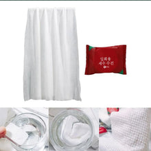 Compressed Towels Portable Disposable Compressed Cotton Coin Tissue Towel for Travel, Camping, Hiking, Sport, Beauty Salon, Home Hand Wipes (30x25 Cm) - Justgrabit Inc.