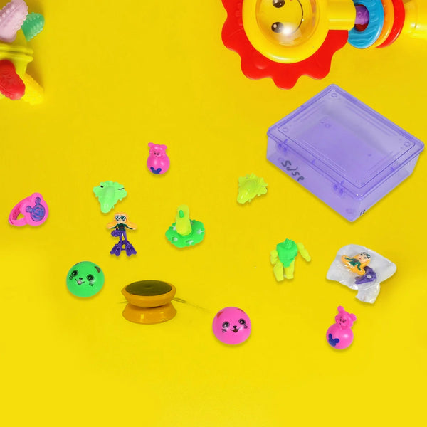 20pc Mix All New Toy Plastic Commander Container , Mix All Types Playing Toy For Kids - justgrabit.in | Just Grab It