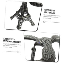 Balancing Bird Metal Eiffel Tower Statue Balance Eagle Toy (1 Set) - justgrabit.in | Just Grab It