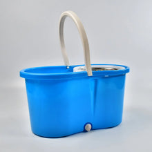 Spin Floor Cleaning Easy Advance Tech Bucket Mop and Rotating Steel Pole Head with 2 Microfiber Refill Heads for Household Floor Cleaning (MOQ : - 25pc) - justgrabit.in | Just Grab It