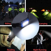 10W COB Waterproof Headlamp – Portable Lantern for Camping, Hiking, Cycling & Hunting (1 Pc) - Justgrabit Inc.