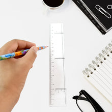 20 cm Transparent Plastic Ruler (1 Pc) - Justgrabit Inc.