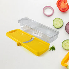 Big Multipurpose Vegetable and Fruit Slicer (Yellow / 1 Pc) - Justgrabit Inc.