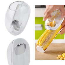 Magic Plastic with Steel Blades Corn Remover Kernel Stripper (1 Pc) - justgrabit.in | Just Grab It