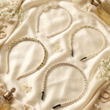 Premium Pearl & Beaded Designer Hair Band (1 Pc, Mix Design) - justgrabit.in | Just Grab It