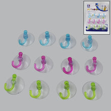 Transparent Rubber Vacuum Sucker Hooks Hanger Strong Suction Cup (12 Pc) - Justgrabit Inc.