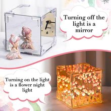 Cube Tulip Night Lamp | Led Decorative Nights Lamp (Multicolor & Design / 1 Set) - justgrabit.in | Just Grab It
