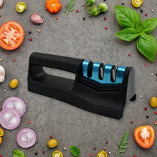 Kitchen Knife Sharpener – Handheld for Chefs & Serrated Knives (1 Pc, Chopper Not Included) - Justgrabit Inc.