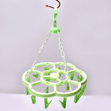 Hanger Household Plastic Hanger 15 Clips Hanger For House Use - justgrabit.in | Just Grab It