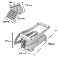 French Fries & Potato Chips Cutter Machine with Blade - Justgrabit Inc.