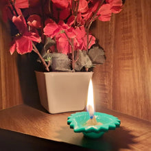 Silicone Diya for Diwali Attractive Design Colourful Diya Combo, Diwali (12 Pcs Set) - justgrabit.in | Just Grab It