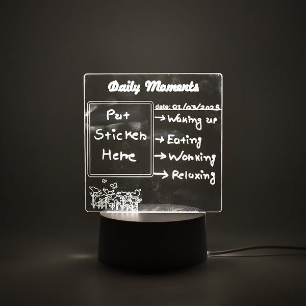 Creative Visualization Lamp 3 D Acrylic Decorative Lamp (1 Pc) - justgrabit.in | Just Grab It
