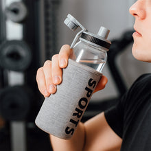 Sports Water Bottle with Protective Sleeve - (1 Pc / 700 ML) - justgrabit.in | Just Grab It