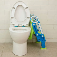 2 in 1 Training Foldable Ladder Potty Toilet Seat for Kids - justgrabit.in | Just Grab It