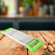 Apex Stainless Steel Vegetable Slicer (2 - in - 1) - Justgrabit Inc.