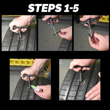 Tyre Repair Brown Emergency Puncture Seal Strips (5 Pcs Set) - justgrabit.in | Just Grab It