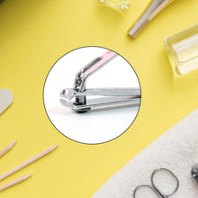 Cute Nail Clipper with Nail Catcher, Nail File - Stainless Steel (1 Pc) - justgrabit.in | Just Grab It
