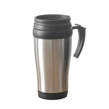 Stainless Steel Vacuum Glass Insulated Glass Coffee Cups, Tumbler (With Lid & Handle / 1 pc) - Justgrabit Inc.