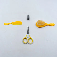 Born Baby Health Care Kit Baby Health Care And Grooming Kit 4 in 1 Nail Clipper Brush Comb Scissors Baby Safety Care Kit (4 Pcs Set) - justgrabit.in | Just Grab It