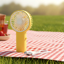 Portable USB Rechargeable Mini Handheld Fan (1 Pc) - justgrabit.in | Just Grab It