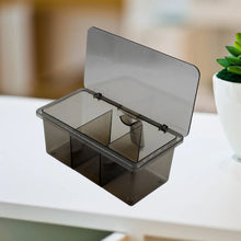 Seasoning Box, Portable Durable 3 Divided Sections with Lid Spice Box Serving Set, for Bars, Restaurants Coffee Shops, Hotels - justgrabit.in | Just Grab It