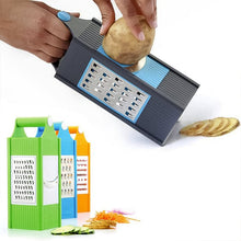 Steel and Plastic 4 in 1 Vegetable & Fruit Slicer Grater / Slicer (1 Pc) - justgrabit.in | Just Grab It