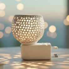 Premium Kapoor Dani Plug - In Star Cut Glass Aroma Diffuser Night Lamp (1 Pc) - justgrabit.in | Just Grab It