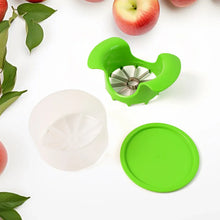 Apex Apple Cutter with Container – Unbreakable ABS Body & Stainless Steel Blades - Justgrabit Inc.