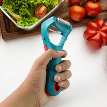 Supermom 4 - in - 1 Multi - Functional Vegetable & Fruit Peeler (1 Pc) - justgrabit.in | Just Grab It