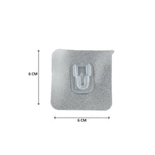 Transparent Adhesive Male Hook Used For Hanging Various Types Of Items (1Pc) - Justgrabit Inc.