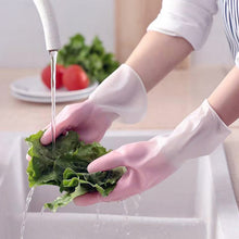 Large Size Reusable Household Cleaning Gloves - (1 Pair) - justgrabit.in | Just Grab It