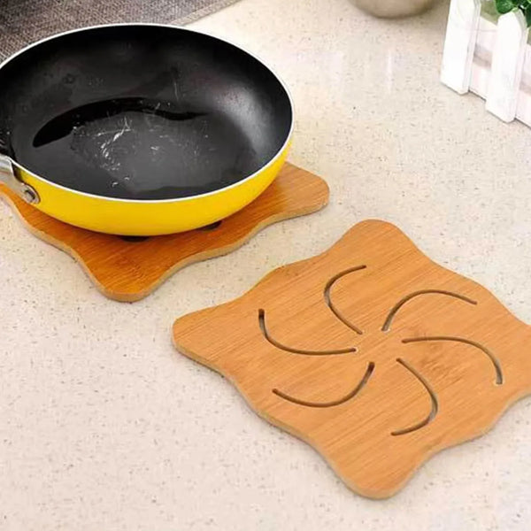 Wooden Table Coasters Tea Coasters (1 Pc / Mix Design) - Justgrabit Inc.