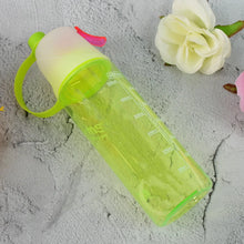 Plastic 2 In 1 Mist Spray Water Bottle (Multicolour / 600 ML / 1 Pc) - Justgrabit Inc.