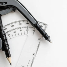 2 - Piece Geometry Protractor Set with Lock and Transparent Protractor - justgrabit.in | Just Grab It